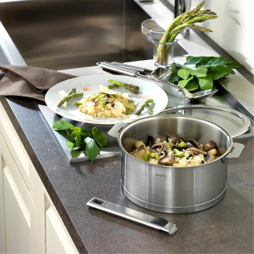 13 Piece set stainless steel detachable handles
