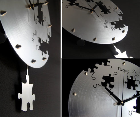 16 Inch Circular Creative Wall Clock Art Wall Watch Modern Design