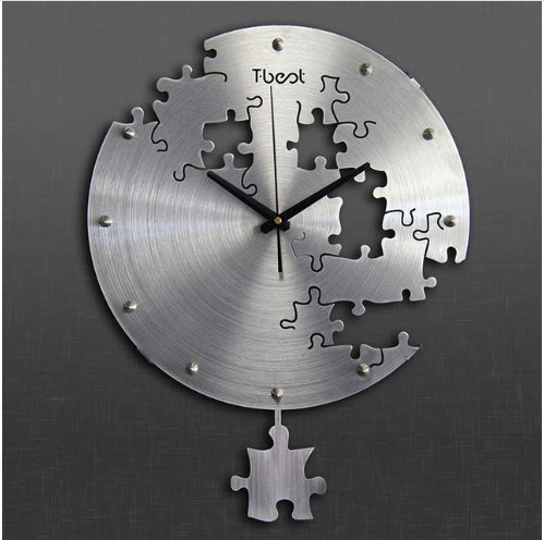 16 Inch Circular Creative Wall Clock Art Wall Watch Modern Design