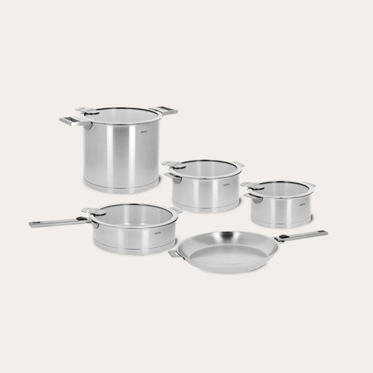 13 Piece set stainless steel detachable handles