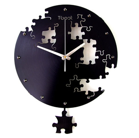 16 Inch Circular Creative Wall Clock Art Wall Watch Modern Design