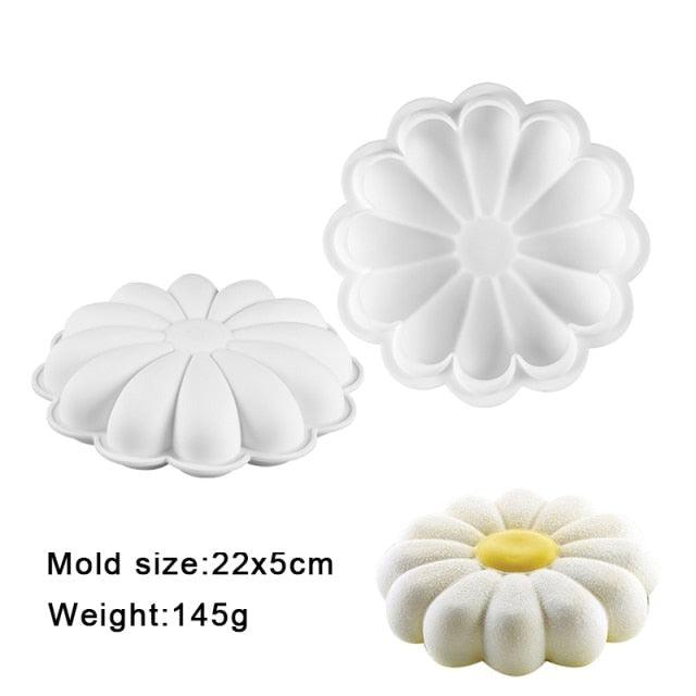 Silicone Cake Molds Pastry muffin liners Mousse Baking Tools non- Stick bakeware