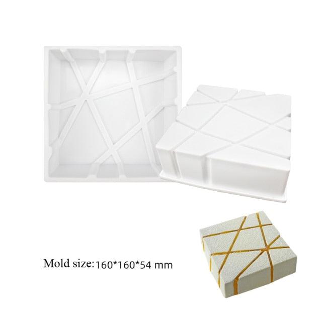 Silicone Cake Molds Pastry muffin liners Mousse Baking Tools non- Stick bakeware