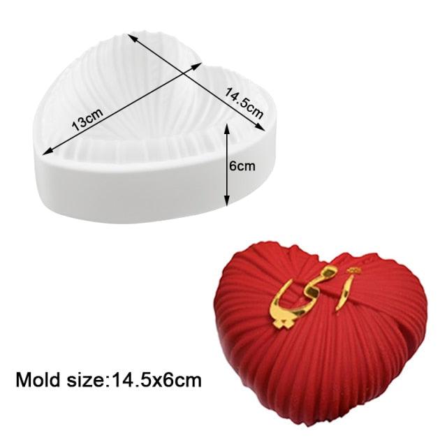 Silicone Cake Molds Pastry muffin liners Mousse Baking Tools non- Stick bakeware