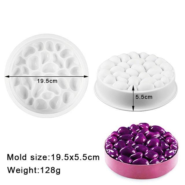 Silicone Cake Molds Pastry muffin liners Mousse Baking Tools non- Stick bakeware