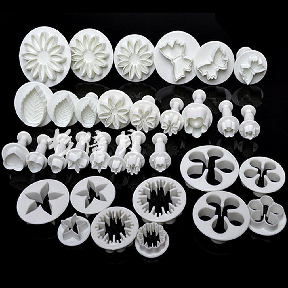 33 piece set of molds and decorating tools durable plastics, high temperature resistant safe