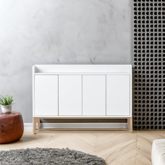 TREXM Modern Sideboard Elegant Buffet Cabinet with Large Storage Space