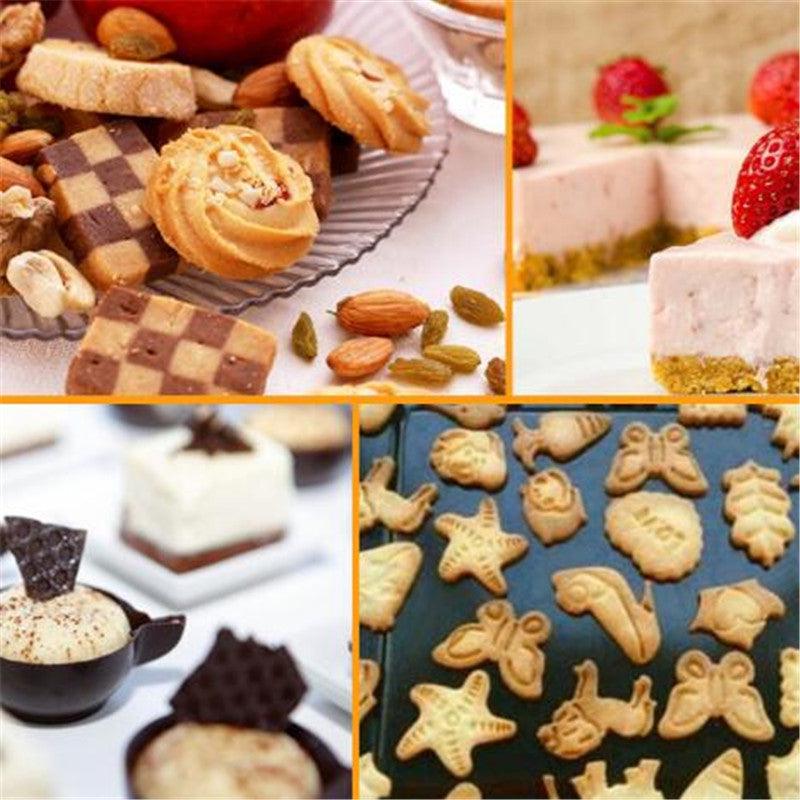 heart shaped Pastry Cutters set of 5 different sizes for multiple holiday celebrations