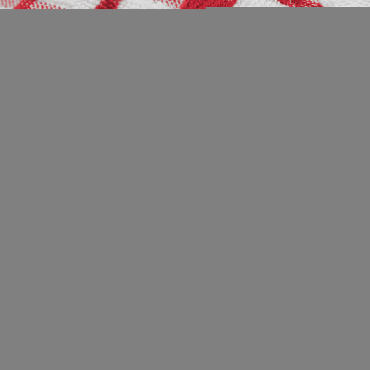 Premium Dish Towels for Kitchen with Hanging Loop 8 Pack 16x26 inch Red Color