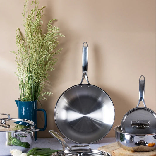 8-Piece Set Castel Pro stainless steel