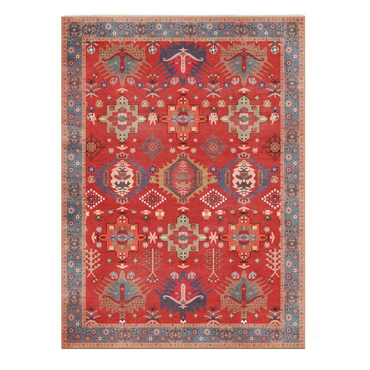 Serapi Collection Area Rug Ultra Soft Washable Non Slip Stain Resistant Vintage Home Decor