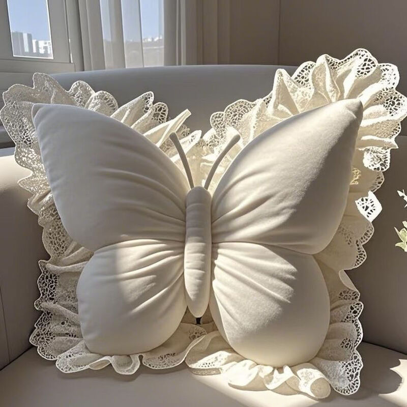Butterfly Princess Pillow: Office Living Room Bedroom (with Bow). Sofa/Car