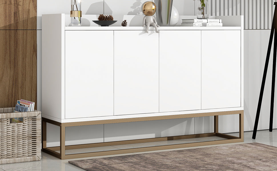 TREXM Modern Sideboard Elegant Buffet Cabinet with Large Storage Space