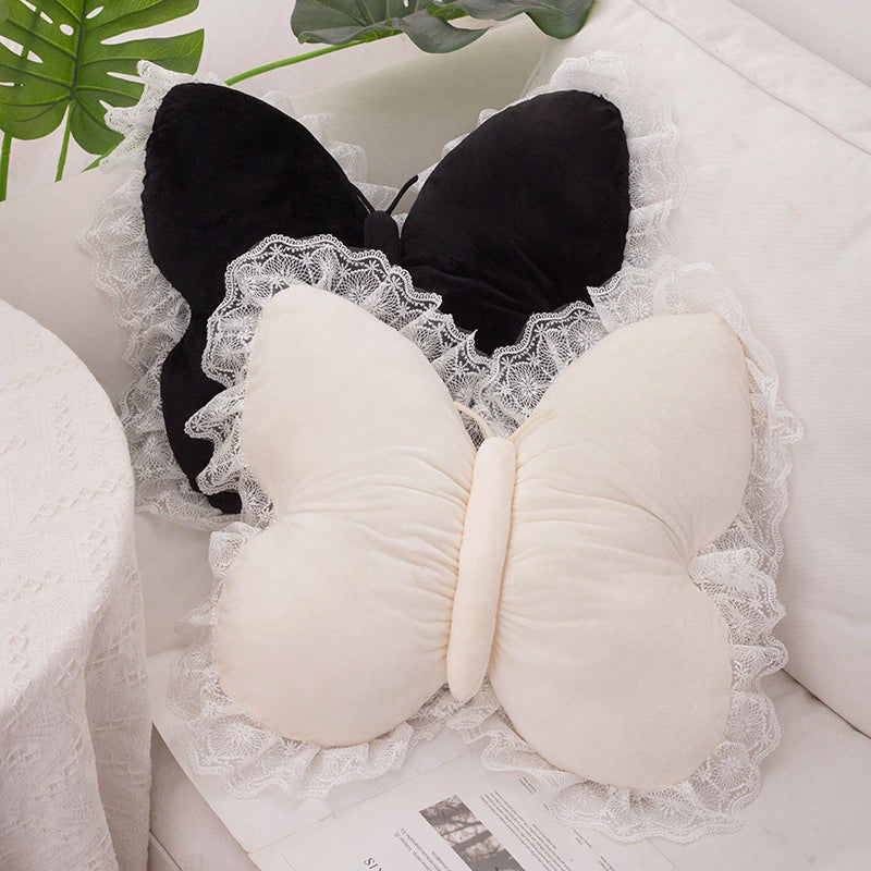 Butterfly Princess Pillow: Office Living Room Bedroom (with Bow). Sofa/Car