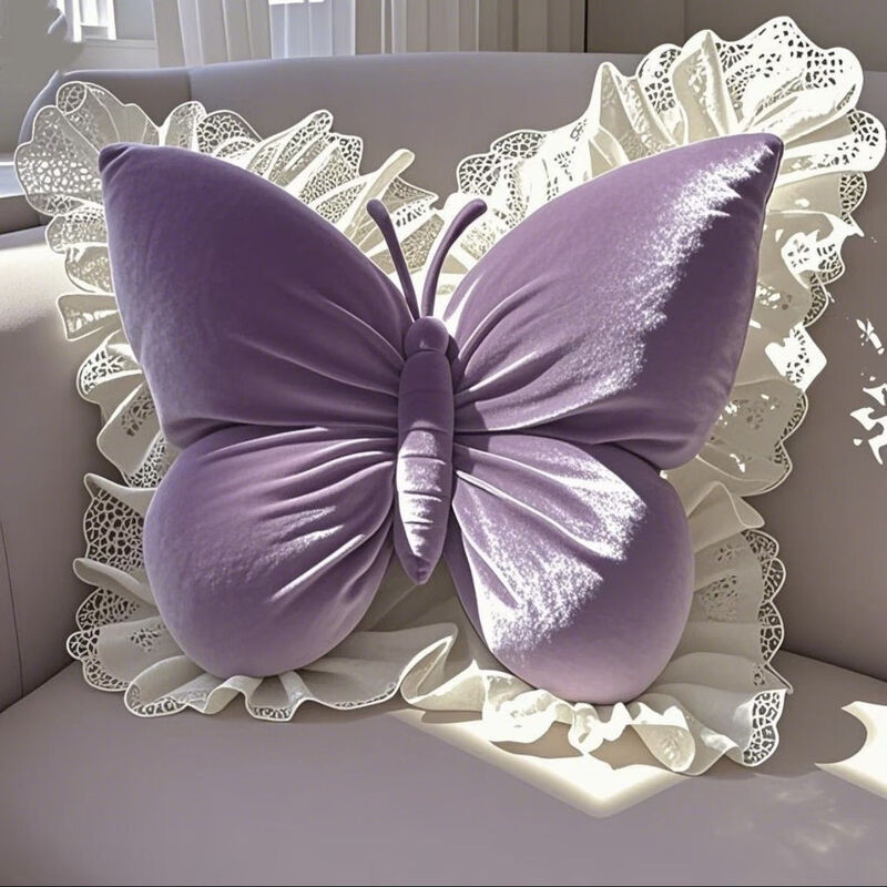 Butterfly Princess Pillow: Office Living Room Bedroom (with Bow). Sofa/Car