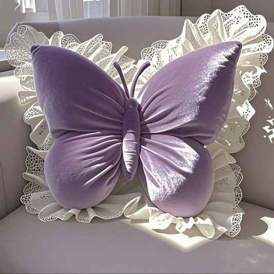 Butterfly Princess Pillow: Office Living Room Bedroom (with Bow). Sofa/Car