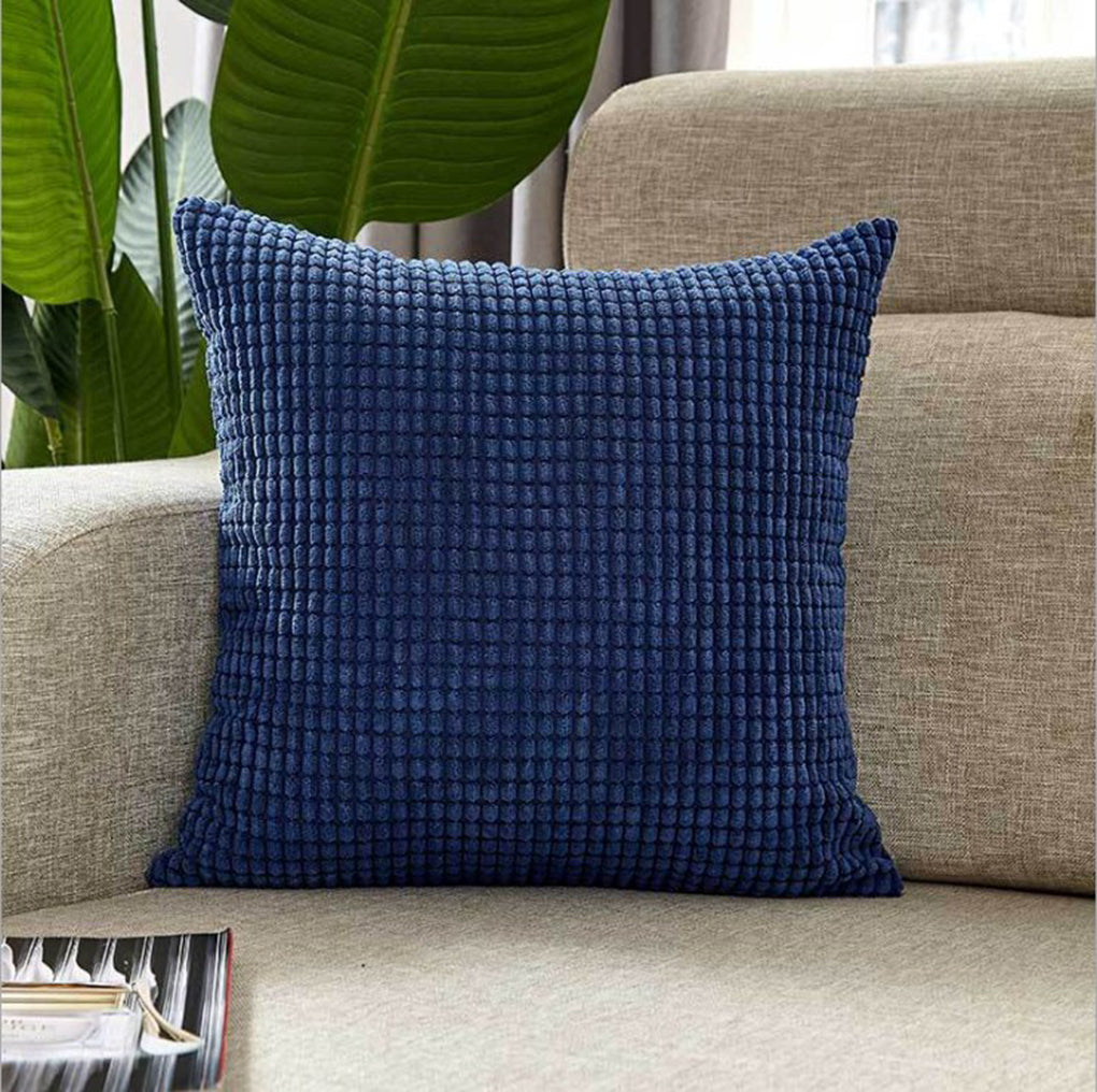3-Piece blues Coordinated Pillow Bundle with Inserts – square 2 size options – Fancy & Stacy