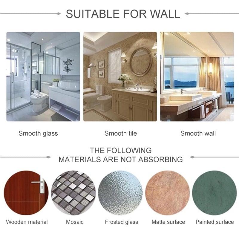 Acrylic Toilet Paper Holder Modern Black Hanger Toilet Tissue Roll Holders Dispenser Wall Mounted