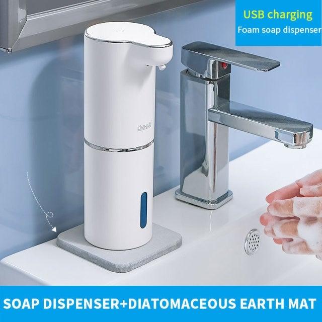 Automatic Foam Soap Dispenser Adjustable Volume Suitable for washing hands anywhere