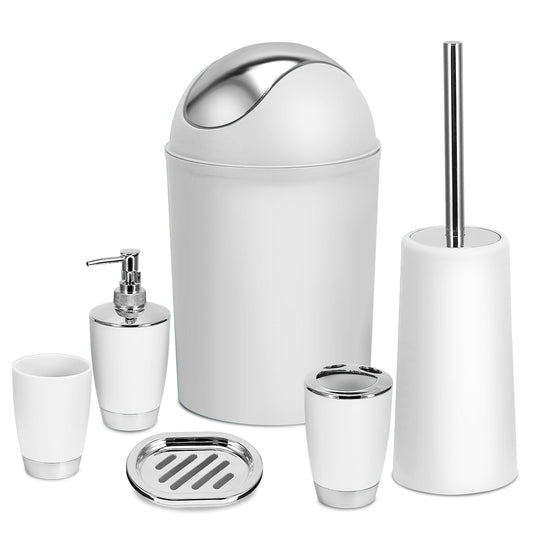 Bathroom Accessories Set 6 Pcs Bathroom Set Ensemble