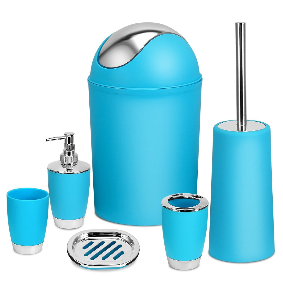 Bathroom Accessories Set 6 Pcs Bathroom Set Ensemble