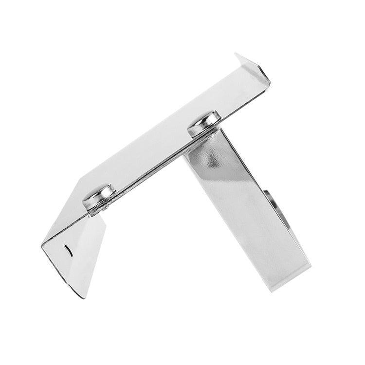 NEW: Stainless steel toilet paper holder with Shelf Wall Mounted Modern Paper Towel Adapter