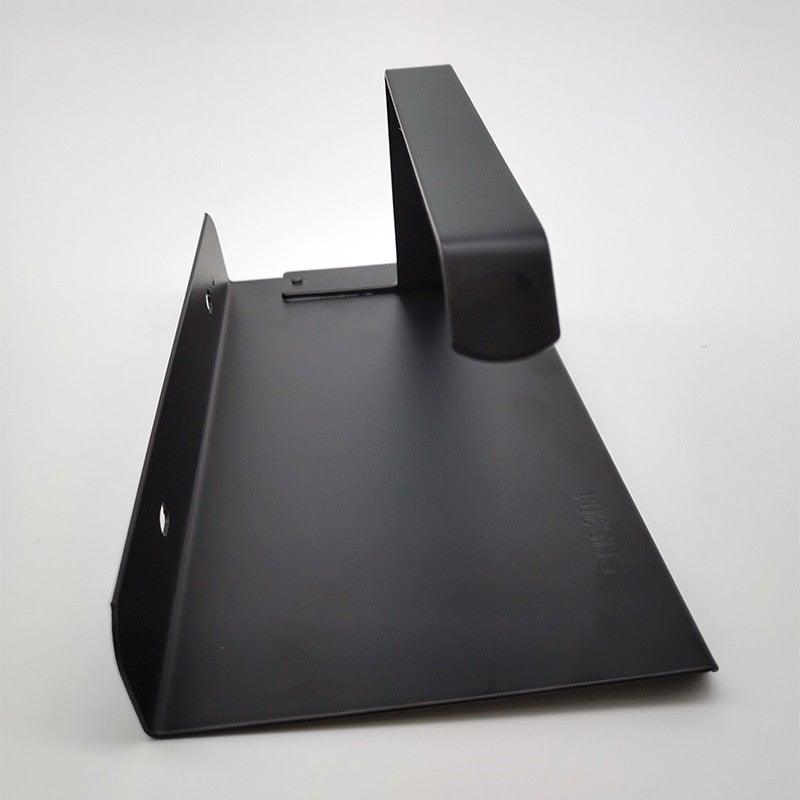 NEW: Stainless steel toilet paper holder with Shelf Wall Mounted Modern Paper Towel Adapter