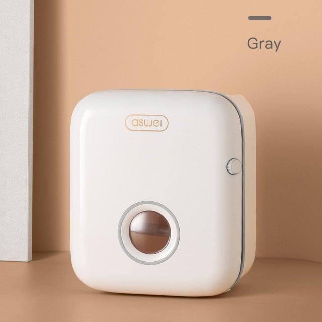 Toilet Paper Holder Stander wall mounted Adhesive Bathroom Tissue Box Holder Facial Toilet Tissue