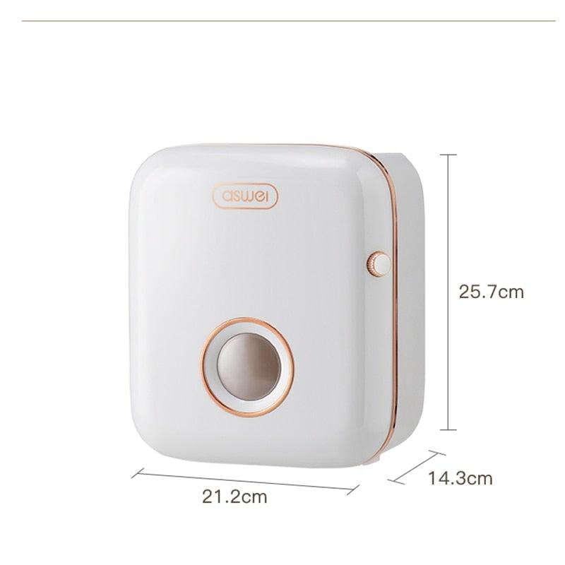 Toilet Paper Holder Stander wall mounted Adhesive Bathroom Tissue Box Holder Facial Toilet Tissue