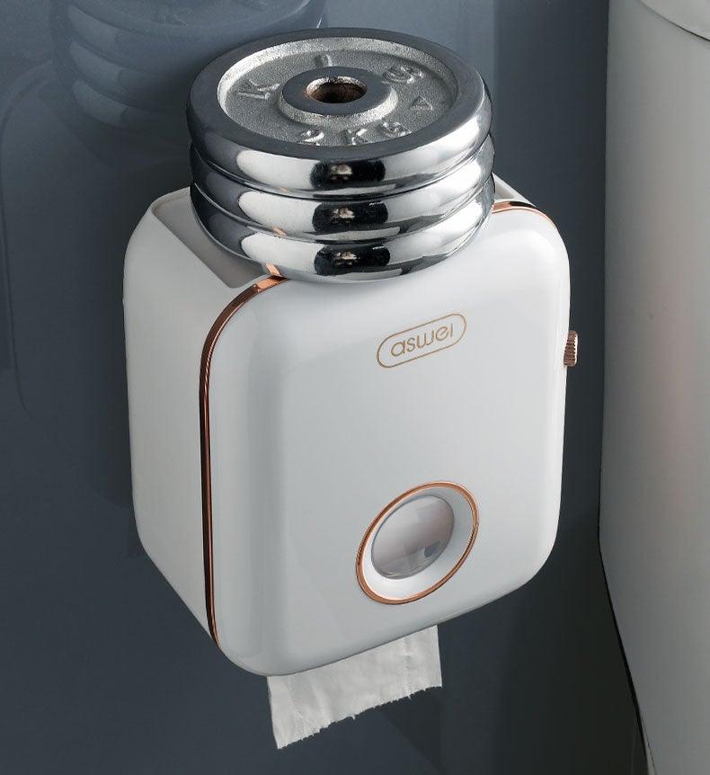 Toilet Paper Holder Stander wall mounted Adhesive Bathroom Tissue Box Holder Facial Toilet Tissue